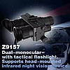 Бінокуляр нічного бачення Z9157 з 7 рівнями яскравості, фото 5