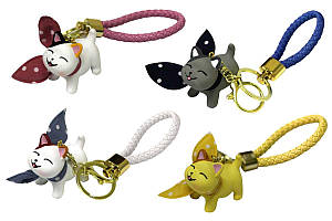 Брелок полістоун Котики в хустинках ООПТ (50)