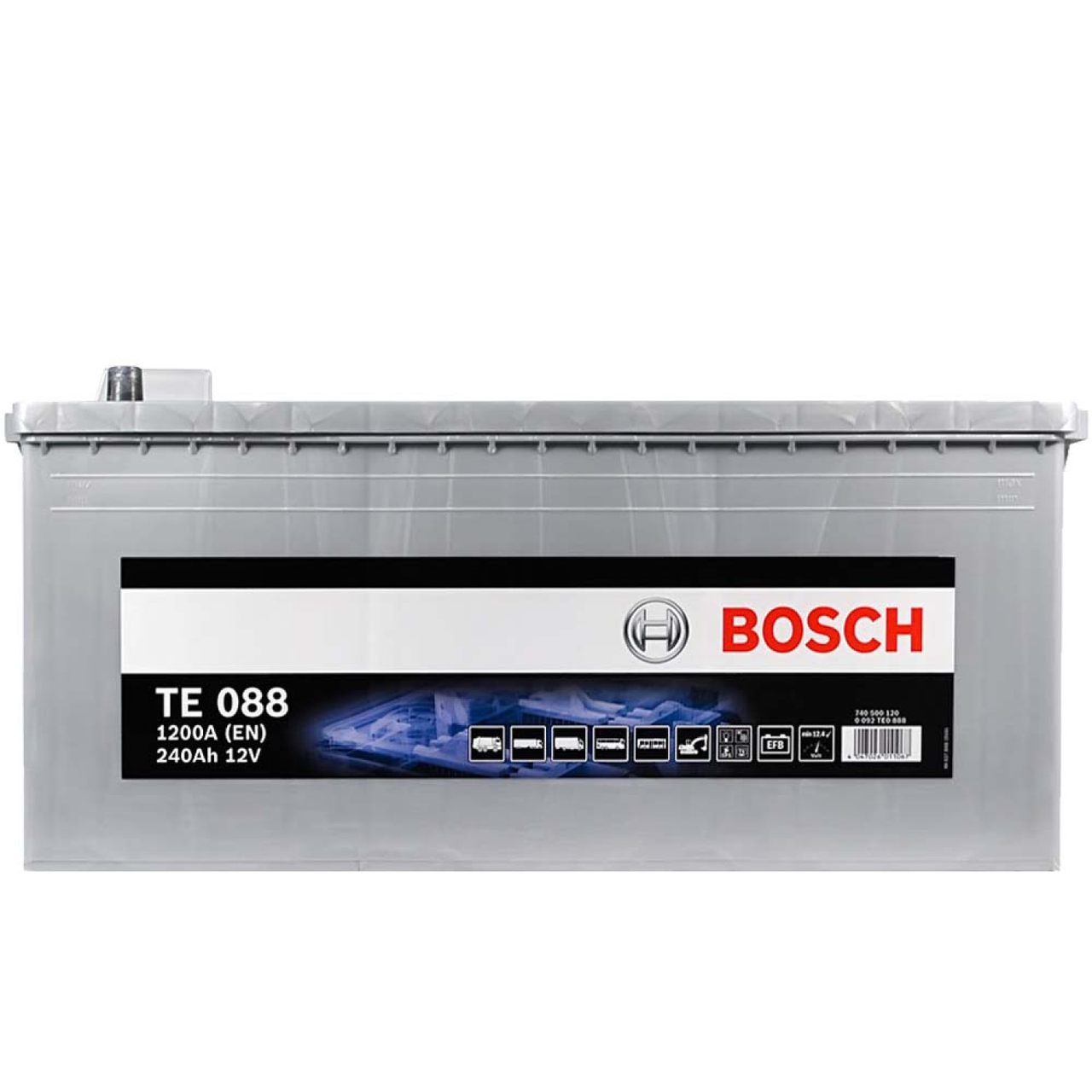 Акумулятор вантажний BOSCH EFB TE0 240 Ah (1200А)