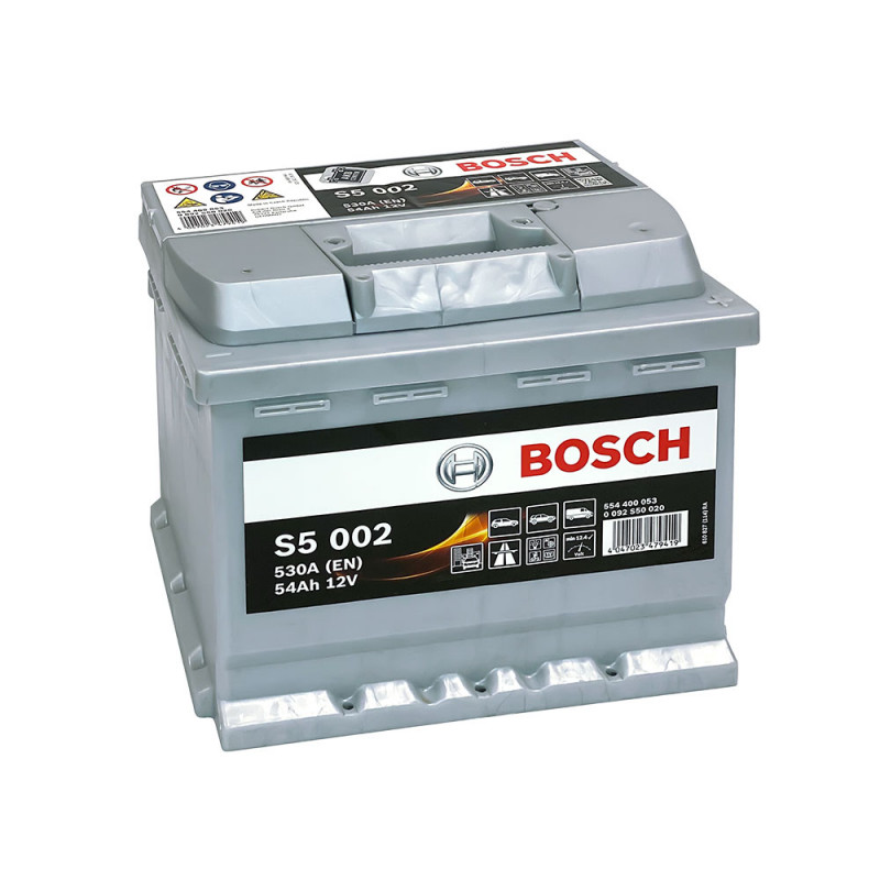 Акумулятор легковий BOSCH S5 54 Ah (R+) 530А, фото 1