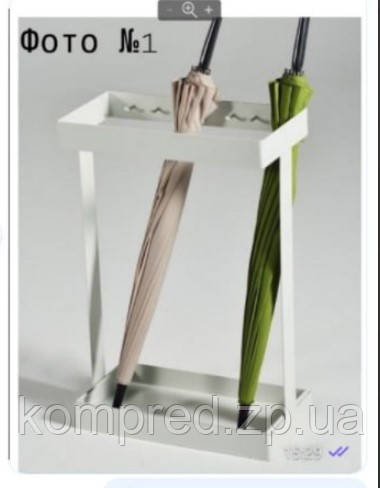 Підставка під парасольки 300х150х500 мм сіра Kompred OL790, фото 1