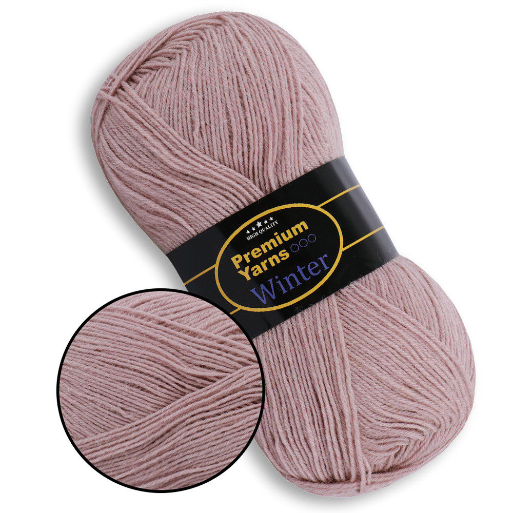 Premium Yarn Winter, Суха троянда №606