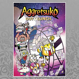 Плакат А3 Аніме Aggressive Retsuko / Агресивна Рецуко 011