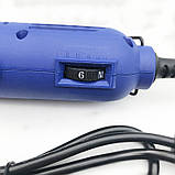 Гравер з гнучким валом LX! 350 Вт + Кейс з насадками, фото 4