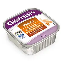 Вологий корм для собак усіх порід Gemon Dog Adult Turkey з індичкою  150 г 24 шт