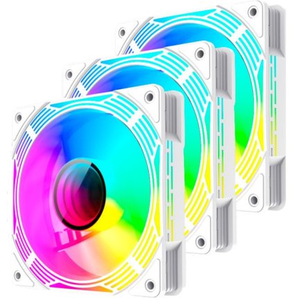Вентилятор Gamemax KF300 ARGB White, фото 1