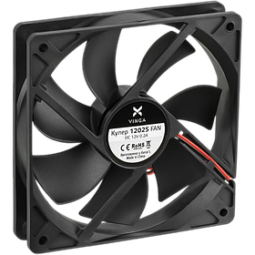 Вентилятор Vinga 12025 Black