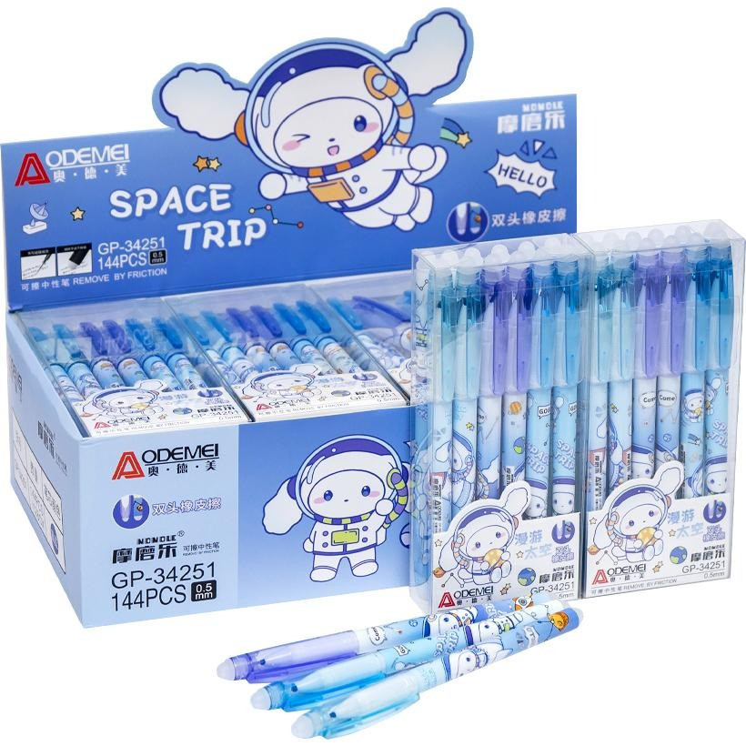 Ручка "Пише-Стирає" 34251 синя, в упаковці 12 штук, фото 1