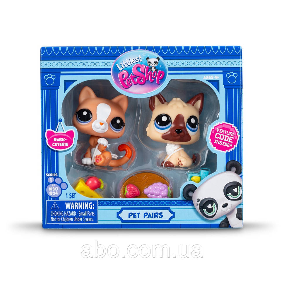 Ігровий набір "Особливі страви" Littlest Pet Shop 00506 аксесуари та 2 фігурки, фото 1