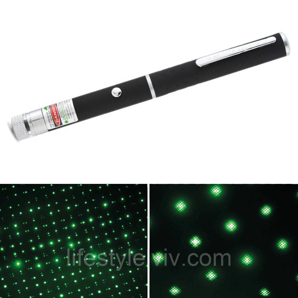 Лазерна указка зелена Green Laser Pointer 8410 / Зелений лазер / Лазерна вказівка
