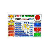 Електронний конструктор "201 СХЕМА" DOKA D70706 звук та світло, фото 2