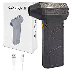 Міні турбовентилятор 8000 мАг, з USB зарядкою / Портативний турбореактивний вентилятор