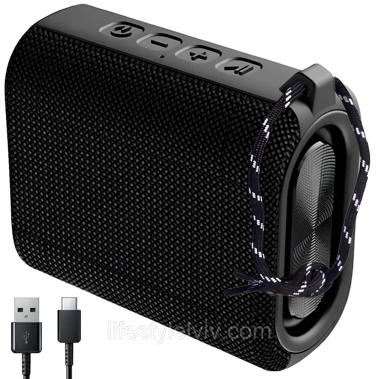 Портативна водонепроникна колонка Bluetooth/FM/SD, від USB, SPS S31 / Блютуз колонка / Безпровідна колонка