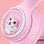 Бездротові Bluetooth навушники з вушками MDR CAT + BT CUTER / Дитячі навушники з котячими вушками, фото 7