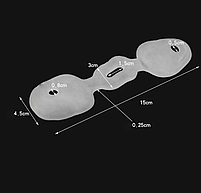 Вальгусний коректор пальців із медичного силікону. Коректор пальців. Роздільник для пальців ніг, фото 6