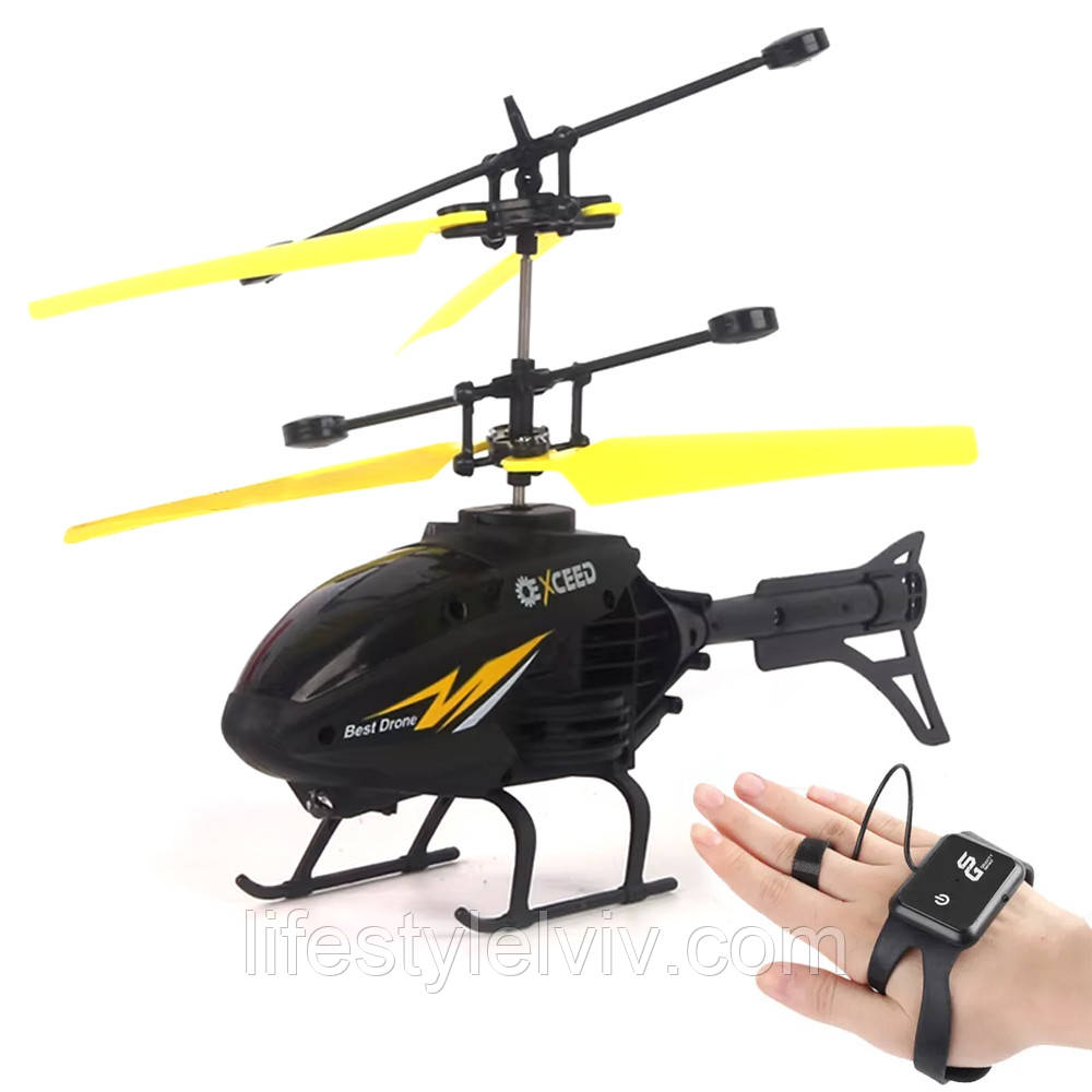 Літаючий вертоліт на радіокеруванні, від USB Dynamic Helicopter / Дитячий іграшковий вертоліт радіокерований, фото 1