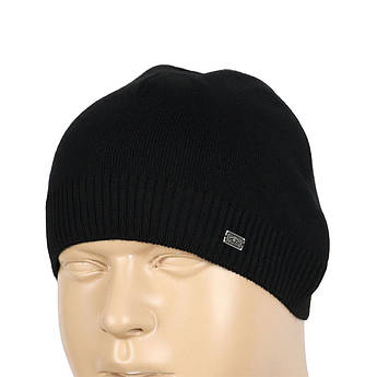 В'язана шапка для чоловіків Ellan M: Verso black