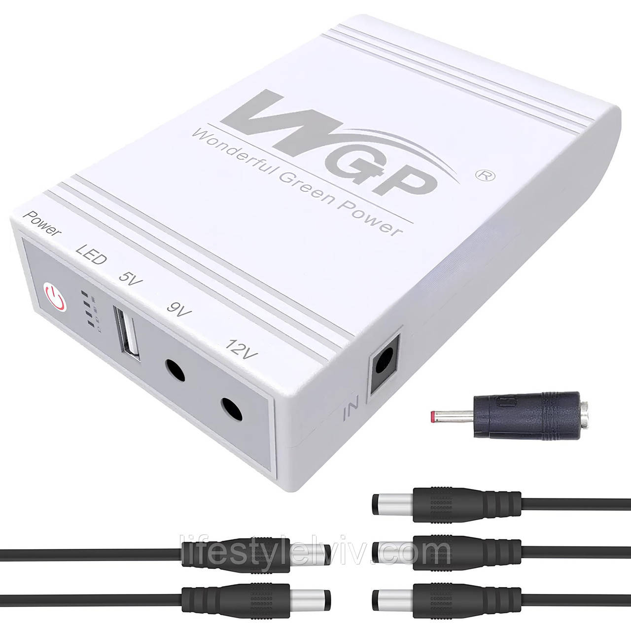 Мини UPS для роутера 10400mAh (DC 5V/9V/12V), WGP103 / Mini UPS для роутера / Безперебійник для роутера, фото 1