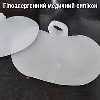 Протектор подушечки для переднього відділу. Медичні силіконові подушки під плюсну білі 1 пара (2шт), фото 8
