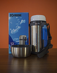 Термос для напоїв Zojirushi SF-CC13XA (1.3л), сталевий