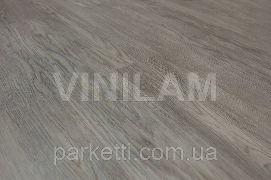 Vinilam 47318 Сірий дуб Grip Strip вінілова плитка, фото 1