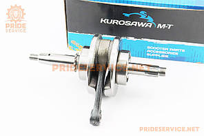 Колінвал + підшипники + шестерня 110cc-Active