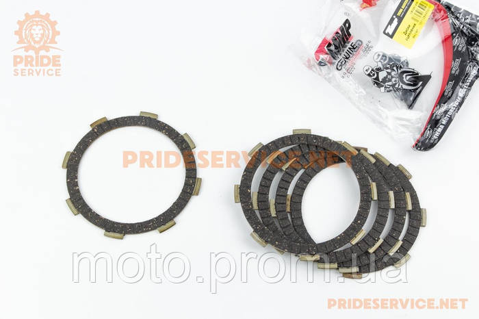 Диск сцепления фрикционный к-кт 5шт СВ-125/150cc (ID#2413087366), цена ...