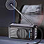 Bluetooth-колонка з сонячною батареєю + FM радіо, USB, TG368, Чорна / Блютуз колонка / Портативна колонка, фото 3