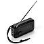 Bluetooth-колонка з сонячною батареєю + FM радіо, USB, TG368, Чорна / Блютуз колонка / Портативна колонка, фото 5