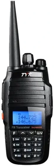 Рація TYT TH-UV8000D, радіостанція з дводіапазонним репітером, 10W, 3600mAh, 10км, VHF, UHF, 2x128 каналів