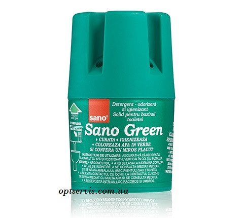 Засіб для унітазу Sano Green 150 г