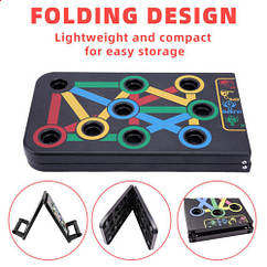 Платформа для тренування м'язів Foldable Push Up, Спортивна дошка для віджимання Опори віджимання SL-16