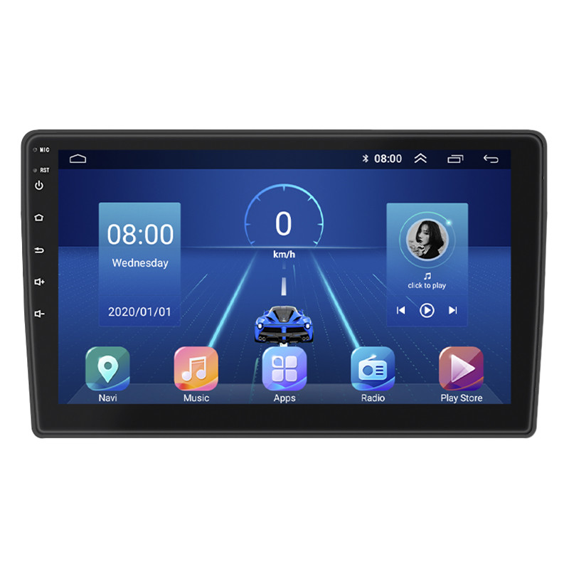 Леско на повний робочий день для Citroen Jumpy II 2007-2012 Екран 9 "4/64GB 4G Wi-Fi GPS TOP, фото 1