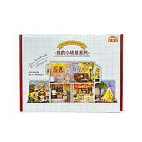 Ляльковий будинок конструктор DIY Cute Room H-023 Магазин мороженого Щастя., фото 7