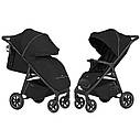 Прогулянкова коляска CARRELLO Bravo CRL-5512 Pure Black, фото 2