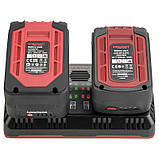 Швидкий зарядний пристрій подвійний WORCRAFT CLC-20V-4.5D, 95Вт, фото 3