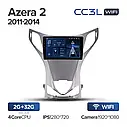 Штатна магнітола Teyes CC3L Wi-Fi Hyundai Azera 2 II (2011 - 2014), фото 2