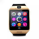 Смарт-годинник Smart Watch Q18. Колір: золотий GP-16, фото 9