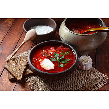 Алмазна мозаїка Національний смак 30х40 см Strateg (HEG87061)