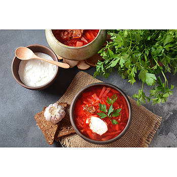 Алмазна мозаїка Смаки традицій 30х40 см Strateg (HEG87062)