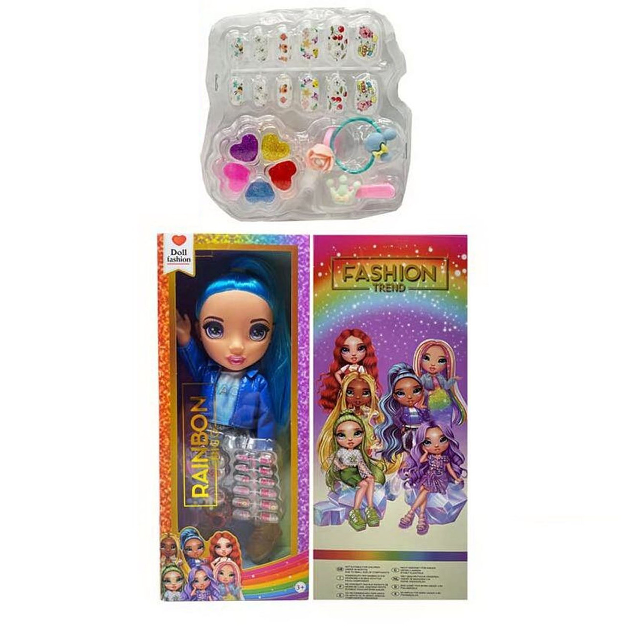 Лялька модниця (висота 32см, пісні англійською, аксесуари) TK 2026, фото 1