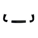 BMW E39 накладка на задній М бампер Lerrium стиль ABS пластик БМВ Е39 губа заднього бамперу М пакет, фото 2