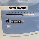 Підгузки для дорослих Seni Basic M (Medium) 30 шт. / Підгузники для дорослих seni 2 Сені №2 (75-110см), фото 6