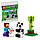 Конструктор LEGO Minecraft Стів і малюк-панда 35 деталей (30672), фото 3