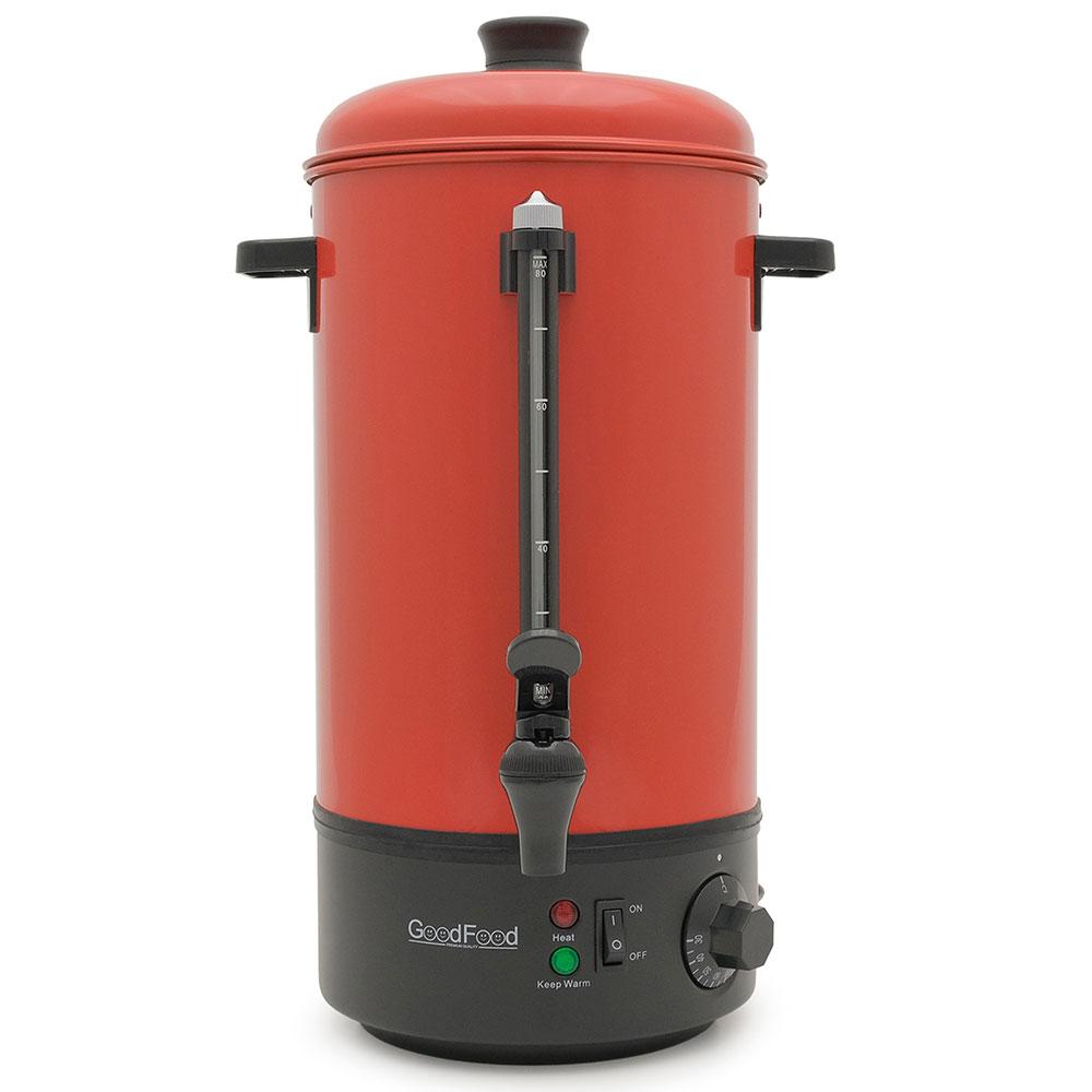 Електрокип'ятильник 10 л GoodFood WB08 RED, фото 1