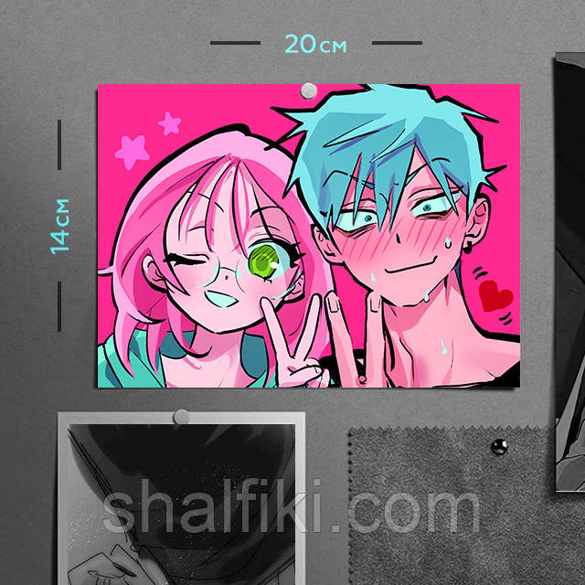 "Мізі і Тілл (Інопланетна сцена / Alien Stage)" плакат (постер) розміром А5 (20х14см), фото 1