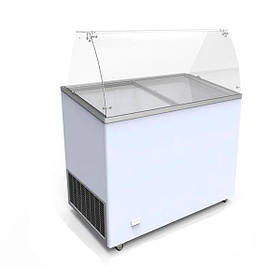 Морозильна вітрина 231 л гнуте скло Crystal VENUS VETRINE CURVED 26 ECONOMY для м'якого морозива