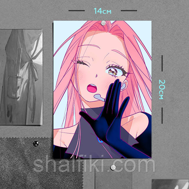 "Мізі (Інопланетна сцена / Alien Stage)" плакат (постер) розміром А5 (14х20см), фото 1