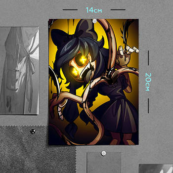 "Сін (Дрони-вбивці / Murder Drones)" плакат (постер) розміром А5 (14х20см)