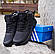 РОЗПРОДАЖ!! Зимові кросівки черевики Adidas Climaproof чорні з хутром, фото 3